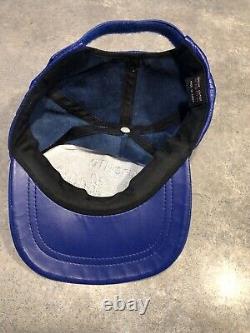 Toronto Maple Leafs Vintage Blue Leather Hat