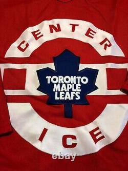 Toronto Maple Leafs Vintage Pro Cut Authentic CCM Jersey Size 56
