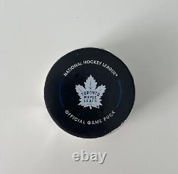 Toronto Maple Leafs William Nylander Goal Puck April 8 2023