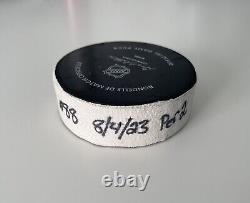 Toronto Maple Leafs William Nylander Goal Puck April 8 2023