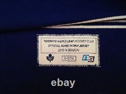 Toronto Maple Leafs Winter Classic Game Issued Jersey D'Amigo