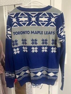 Toronto Maple Leafs christmas sweater Large