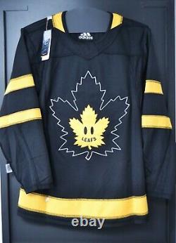 Toronto Maple Leafs x drew house Adidas Authentic Alternate Jersey Size 54