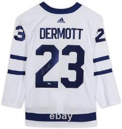 Travis Dermott Toronto Maple Leafs SignedAdidas Authentic Jersey