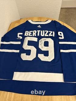 Tyler Bertuzzi Toronto Maple Leafs Autographed Jersey JSA Certified