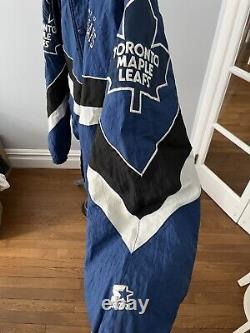VINTAGE 1990s Toronto Maple Leafs Starter Jacket Size Large