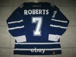 VINTAGE #7 Gary ROBERTS Toronto MAPLE LEAFS Off. Lic. KOHO Jersey, Size Men's L