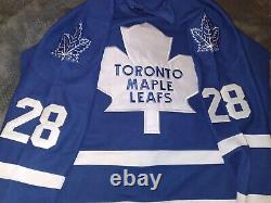 VINTAGE 90s AUTHENTIC CCM Tie Domi Toronto Maple Leafs Jersey SZ 50 RARE