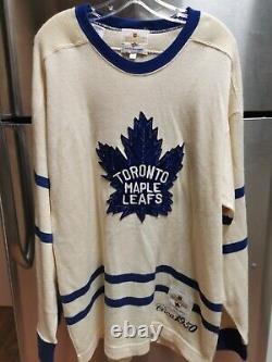VINTAGE RARE Toronto Maple Leafs 1950 Heritage Collection NHL Hockey Jersey XL