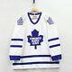 VTG Toronto Maple Leafs Center Ice CCM Authentic Fight Strap Jersey Size 48 NHL