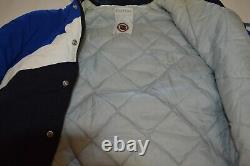 VTG Toronto Maple Leafs NHL Licensed Full Zipper Snap Button DeLong Jacket Sz M