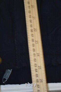 VTG Toronto Maple Leafs NHL Licensed Full Zipper Snap Button DeLong Jacket Sz M