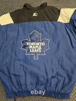 VTG Toronto Maple Leafs Puffer Jacket