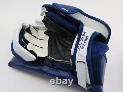 Vaughn V9 Toronto Maple Leafs NHL Pro Stock Goalie Glove and Blocker Set MRAZEK