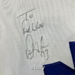 Vintage 90s CCM Doug Gilmour Toronto Maple Leafs Signed Hockey Jersey