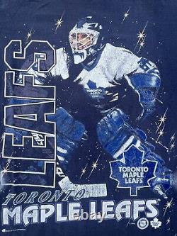 Vintage 90s NHL Toronto Maple Leafs All Over Print Single Stitch