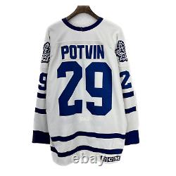 Vintage Authentic Centre Ice Toronto Maple Leafs Felix Potvin Jersey Size 52