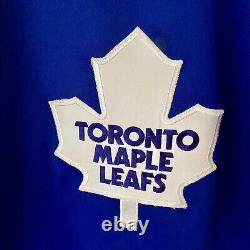 Vintage CCM Center Ice Toronto Maple Leafs Logo NHL Hockey Jersey Mens XL