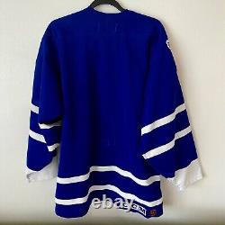 Vintage CCM Center Ice Toronto Maple Leafs Logo NHL Hockey Jersey Mens XL