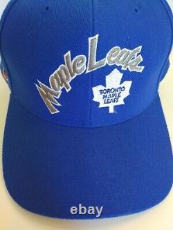 Vintage Sports Specialties Toronto Maple Leafs Fitted Hat Blue Size 7 1/2