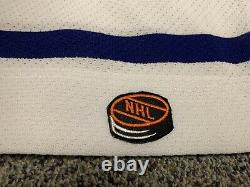 Vintage Toronto Maple Leafs Belfour Jersey Sweater Shirt Ccm White L Large Nhl