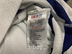 Vintage Toronto Maple Leafs Belfour Jersey Sweater Shirt Ccm White L Large Nhl