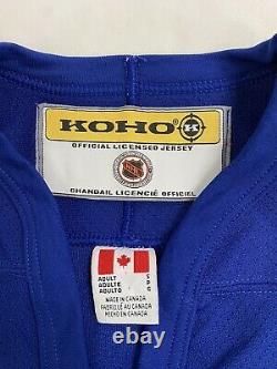 Vintage Toronto Maple Leafs Darcy Tucker KOHO Jersey Small NHL Stitched Sewn