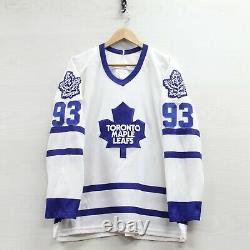 Vintage Toronto Maple Leafs Doug Gilmour CCM Maska Jersey Size XL 90s NHL Sewn