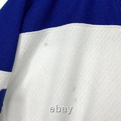 Vintage Toronto Maple Leafs Ed Belfour CCM Hockey Jersey Alternate White Retro