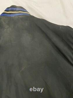 Vintage Toronto Maple Leafs Leather Wool JH Varsity Jacket Small Reversible NHL