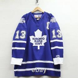 Vintage Toronto Maple Leafs Mats Sundin CCM Maska Jersey Sz XL NHL Stitched Sewn