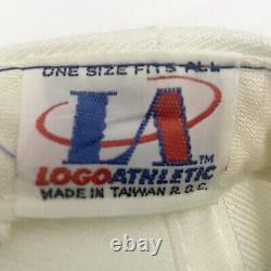Vintage Toronto Maple Leafs Shark Tooth Logo Athletic Snapback Hat Cap Nhl White
