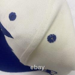 Vintage Toronto Maple Leafs Shark Tooth Logo Athletic Snapback Hat Cap Nhl White