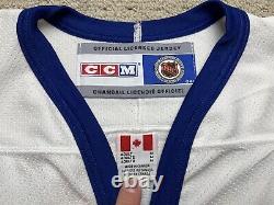Vintage Toronto Maple Leafs Sundin Jersey Ccm Home Medium M Nhl Hockey White 13