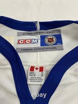 Vintage Toronto Maple Leafs Tomas Kaberle CCM Maska Jersey XL NHL Stitched Sewn