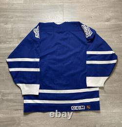Vintage Toronto Maple Leafs Ultrafil Fight Strap Hockey Jersey Sewn Authentic 48