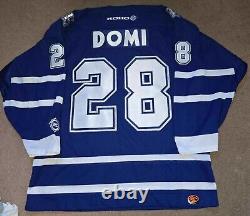 Vtg Tie Domi Toronto Maple Leafs Koho Jersey Large