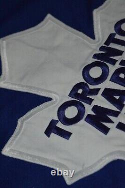 Vtg Toronto Maple Leafs CCM AUTHENTIC Hockey Jersey Sz 48 Blank