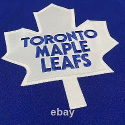 Warmup Worn CCM Authentic Blake Toronto Maple Leafs NHL Jersey Game Used Blue 56
