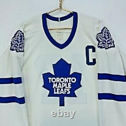 Wendel Clark #17 Toronto Maple Leafs CCM Vintage Jersey Large Nhl Hockey Sewn