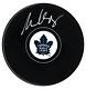 William Nylander Autographed Toronto Maple Leafs Puck