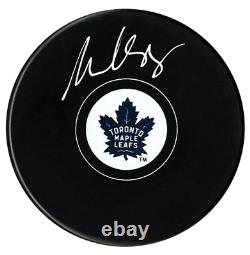 William Nylander Autographed Toronto Maple Leafs Puck