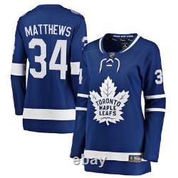 Women's Toronto Maple Leafs Auston Matthews Fanatics Royal Hockey Jersey Medium